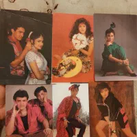 عکس کارت پستال هنرپیشگان هندی قدیمی نوستالژی