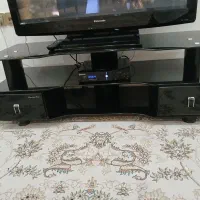 میز تلویزیون شیشه ای