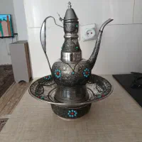 آفتابه لنگ دکوری خیلی زیبا شیک آنتیک نگین ها کاری