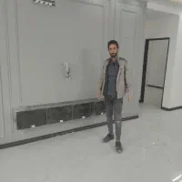 اجرای کامل تی وی وال به همراه سیمکشی و نور پردازی