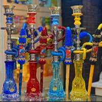 ست کامل قلیان برنجی اصل