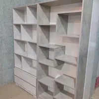 کتابخانه|کتابخانه، شلف، قفسه‌های دیواری|شیراز, گویم|دیوار