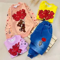 بلوز شلوار دخترانه پاییزه و بهاره