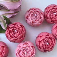 شمع گل رز دست ساز|صنایع دستی و سایر لوازم تزئینی|تهران, اقدسیه|دیوار
