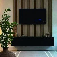 کاغذ دیواری کناف پوستر ۳بعدی  کفپوش پارکت|خدمات پیشه و مهارت|الشتر, |دیوار