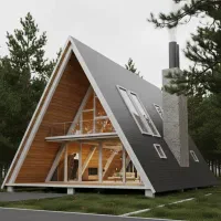 ساخت ویلا سویسی .کلبه .گیلان .رشت