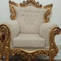 مبل سلطنتی هفت نفره|مبلمان خانگی و میز عسلی|بیرجند, |دیوار