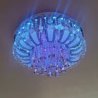 لوستر ال ای دی کریستال|لوستر و چراغ آویز|ورامین, ورامین|دیوار