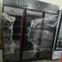 یخچال 3 در مشکی فروشگاهی نو