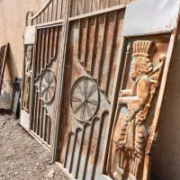 درب باغی باغ کارگاه آهنی بزرگ ۳متری|مصالح و تجهیزات ساختمان|مشهد, شهید معقول|دیوار