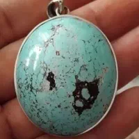 فیروزه اصل نیشابور   تمام مغز سنگ نقره|جواهرات|نیشابور, شریعتی|دیوار