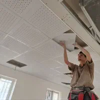 اجرای تخصصی سقف کناف 60در60 کشسان پی وی سی