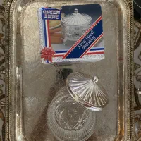 سیلور پلیت سرویس چایخوری کویین انه انگلیس اصل