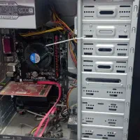 کیس ddr3همراه با مانیتور 20اینچ|رایانه رومیزی|شهرکرد, |دیوار