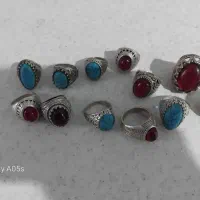 انگشتر طرح نقره