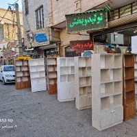 کتابخانه بدنه ملامینه در سایز ها۵۰و۸۰