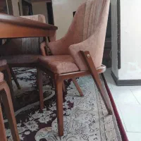 میز ناهارخوری خوری...چهارنفره|میز و صندلی غذاخوری|شاهینشهر, شهرک گلدیس|دیوار