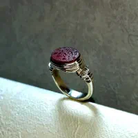 انگشتر عقیق کرزی
