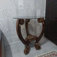 میز تلفن چوبی و برنج|میز تلفن|تبریز, |دیوار