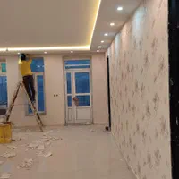 نقاشی ساختمان کاغذ دیواری گچکاری حسینی