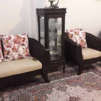 مبلمان ۷ نفره به همراه میز پذیرایی|مبلمان خانگی و میز عسلی|تهران, جنت‌آباد شمالی|دیوار