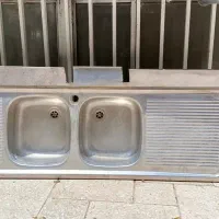 سینک ظرفشویی بزرگ و در حد نو