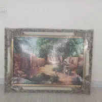 تابلو فرش ماشینی 70*100 آکبند و نو