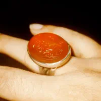 انگشتر فاخر عقیق یمنی (اصل)
