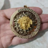 مدال پلاک ورساچ طلا آویز ورساچه بدون اجرت و مالیات