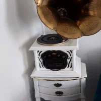 گرامافون رومیزی شیپور بزرگ