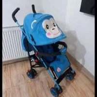 کالسکه خارجی دسته عصایی(hello baby)سبک مسافرتی