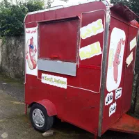 کانکس چرخ دار فست فود|کافی‌شاپ و رستوران|بندر انزلی, سید آسیه|دیوار