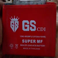 باتری ۳ آمپر ۱۲ ولت|دوچرخه، اسکیت، اسکوتر|میانه, |دیوار