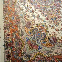 فرش کرم ۴۰ بافت تبریز