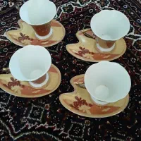 ۴عددقهوه خوری