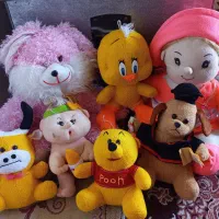 فروش تعدادی عروسک