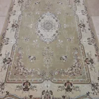 8تخته فرش500شانه قالی9و6متری تمام نخ آکریلیک سالم