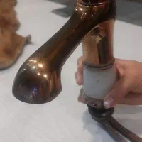 شیر روشویی رزگلد مسی|لوازم سرویس بهداشتی|فردیس, فردیس|دیوار