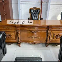 مبلمان اداری مدل تاتلیس/میزمدیریتگلدونی|مبلمان اداری|چهاردانگه (تهران), |دیوار