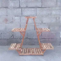 پایه گلدان چوبی|صنایع دستی و سایر لوازم تزئینی|آستانه اشرفیه, |دیوار