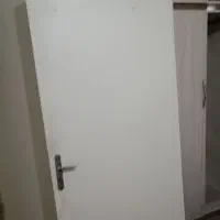 یه درب ورودی‌ دوتیکه و5عدرب اتاق ویک چارچوب توری|مصالح و تجهیزات ساختمان|فولادشهر, B6|دیوار