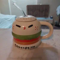 بیگ ماگ اسموتی طرح همبرگر کاملا آکبند