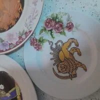 بشقاب دکوری قدیمی|کلکسیون اشیاء عتیقه|تهران, مولوی|دیوار