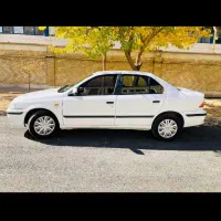 سمند ef7 سفید 1396|خودرو سواری و وانت|یاسوج, |دیوار