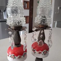 شمعدان قدیمی برنجی