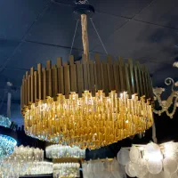 لوستر سه بعدی کریستالی|لوستر و چراغ آویز|تهران, نعمت‌آباد|دیوار