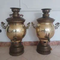 سماور برنجی بزرگ