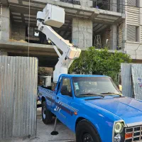 نیسان بالابر نیسان جرثقیل(ارتفاع ۱۲) تابلو نفر بر|خدمات حمل و نقل|شیراز, شهرک والفجر|دیوار