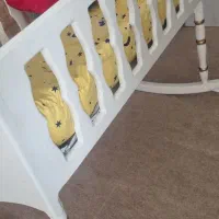 گهواره چوبی و روروئک|اسباب و اثاث بچه|قزوین, |دیوار