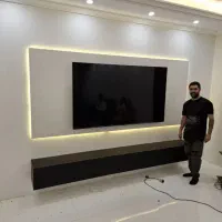 تعمیرات نصب خرده کاری ام دی اف کابینت Tv وال اقساط
